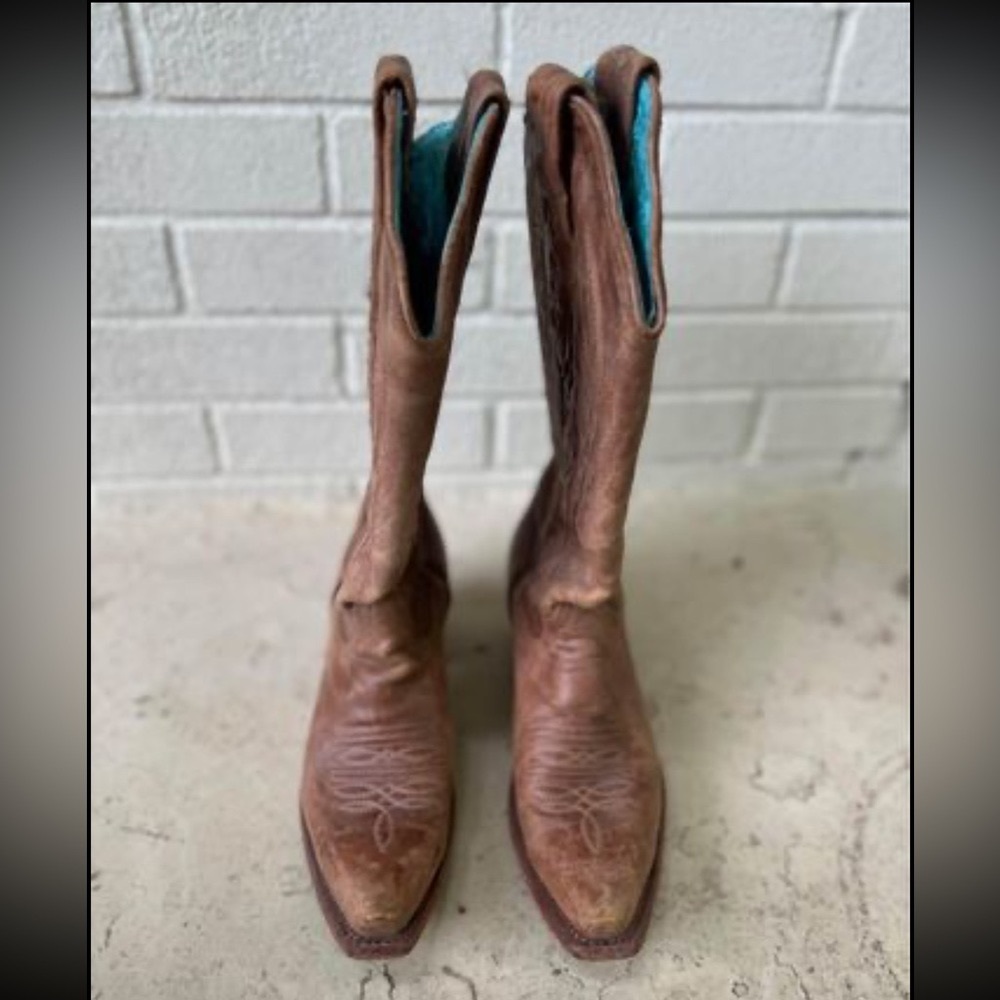 Leather Corral Cowboy Boots women’s 7.5